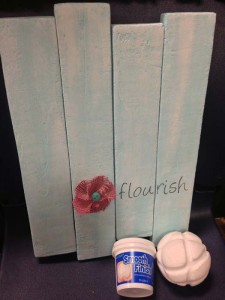 Flora Craft Smooth Finish looks like wood